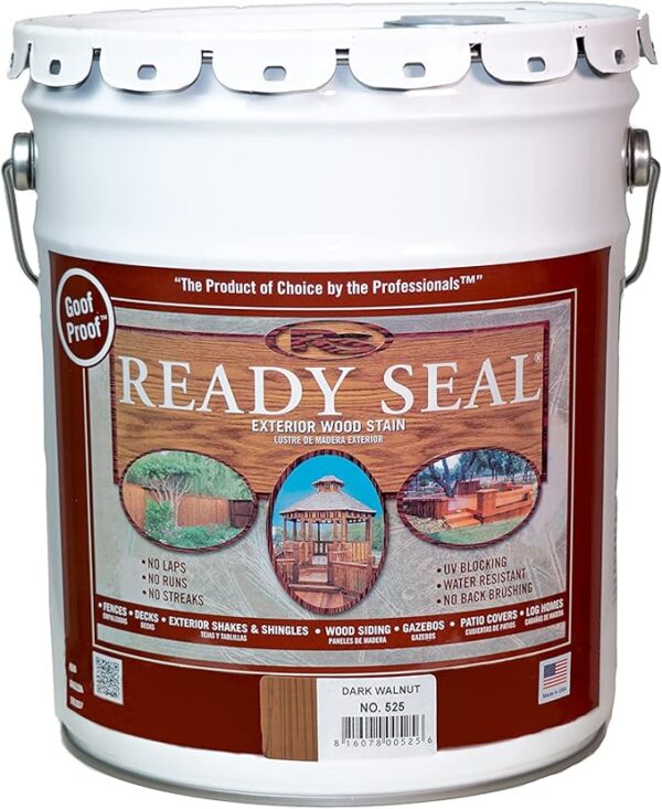 Ready Seal 5 Gallon Dark Walnut