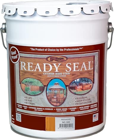 Ready Seal Redwood 5 gallon deck and fence stain pail